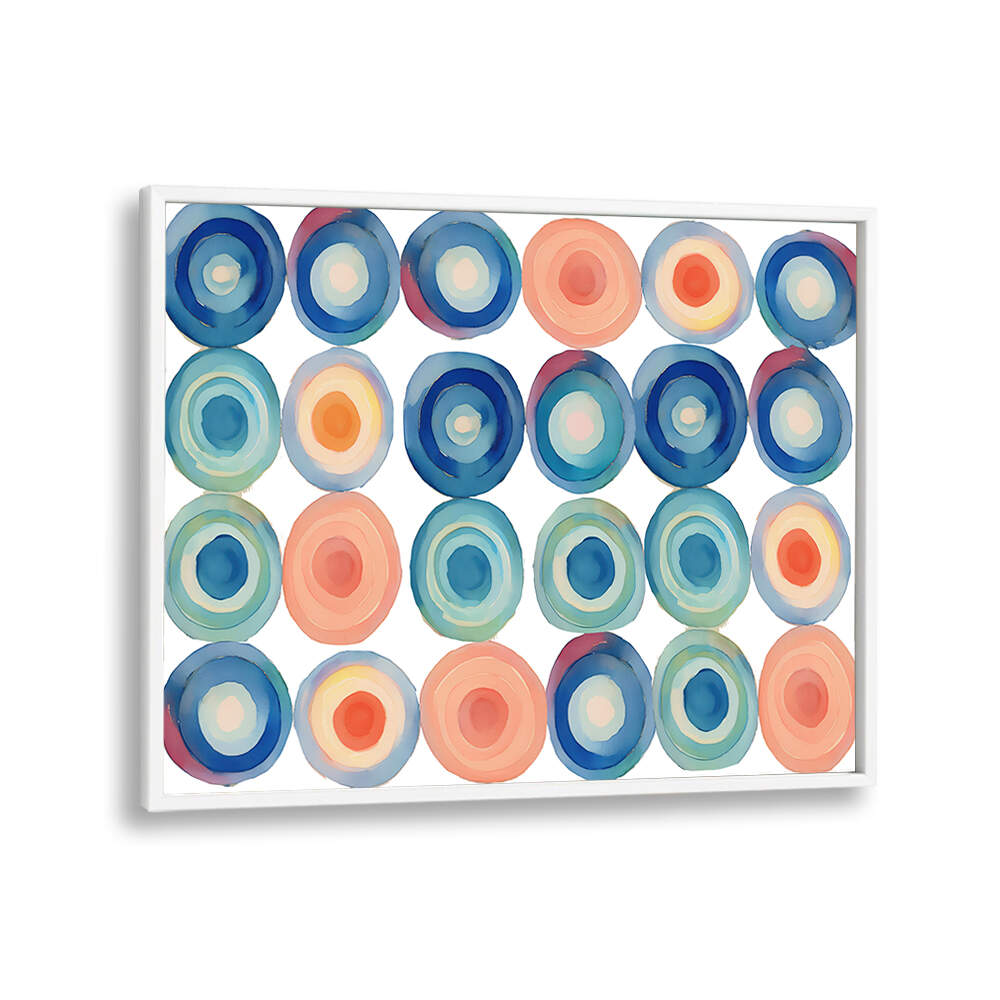 MULTI COLOURED  CIRCLES , ORGANIC FORMS