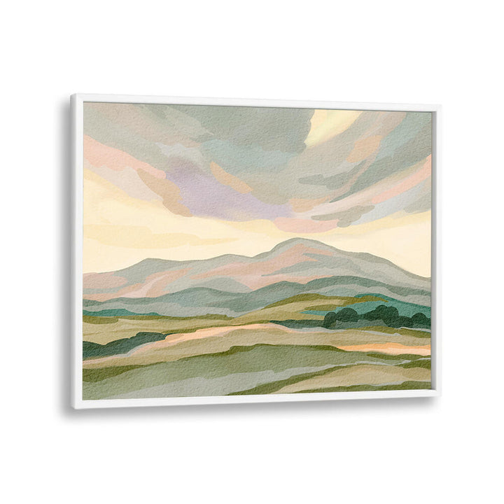 MUTED MOUNTAIN LANDSCAPE