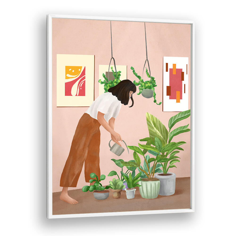 WHERE I DON'T FEEL ALONE , BOHO ART PAINTINGS