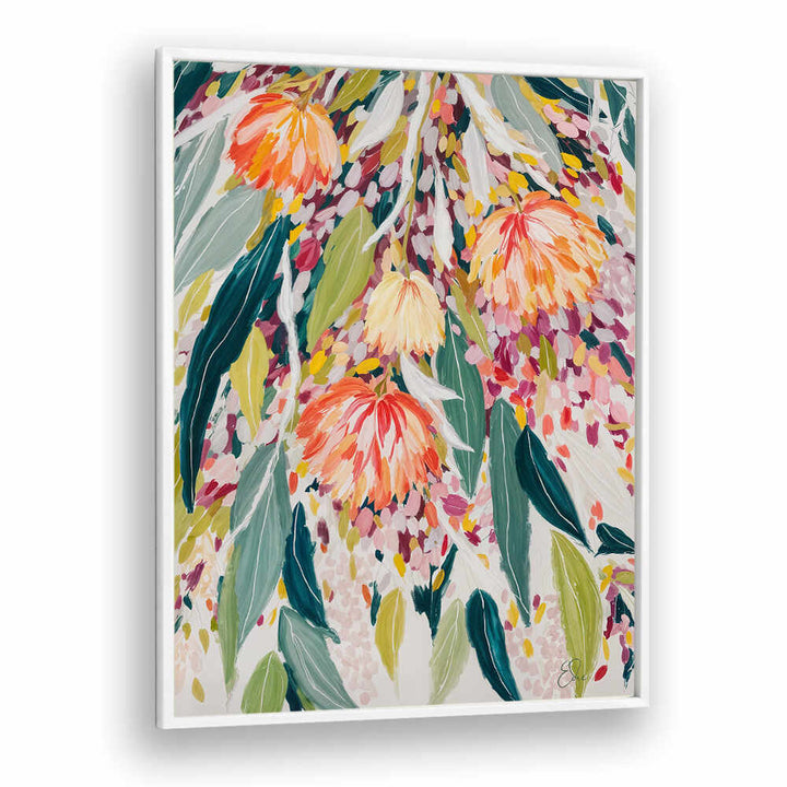 NATIVE BLOOMS , FLORAL FLOWER PAINTINGS