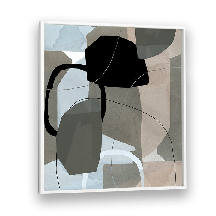 Elegant NEUTRAL SHAPES V, ABSTRACT PAINTINGS featuring dynamic forms and neutral tones, perfect for transforming your space.