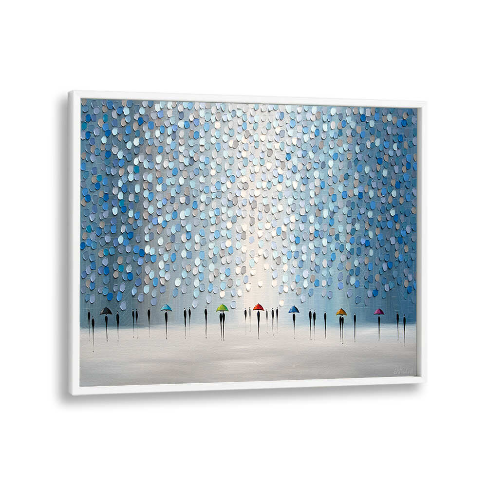 NEW RAIN , MODERN IMPRESSIONISM PAINTINGS