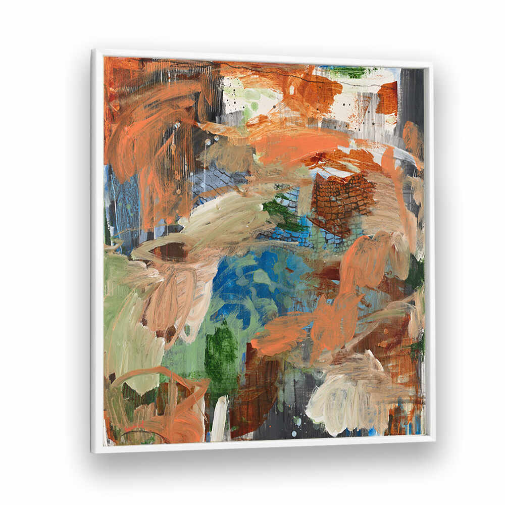 OLD TOWN , ABSTRACT PAINTINGS