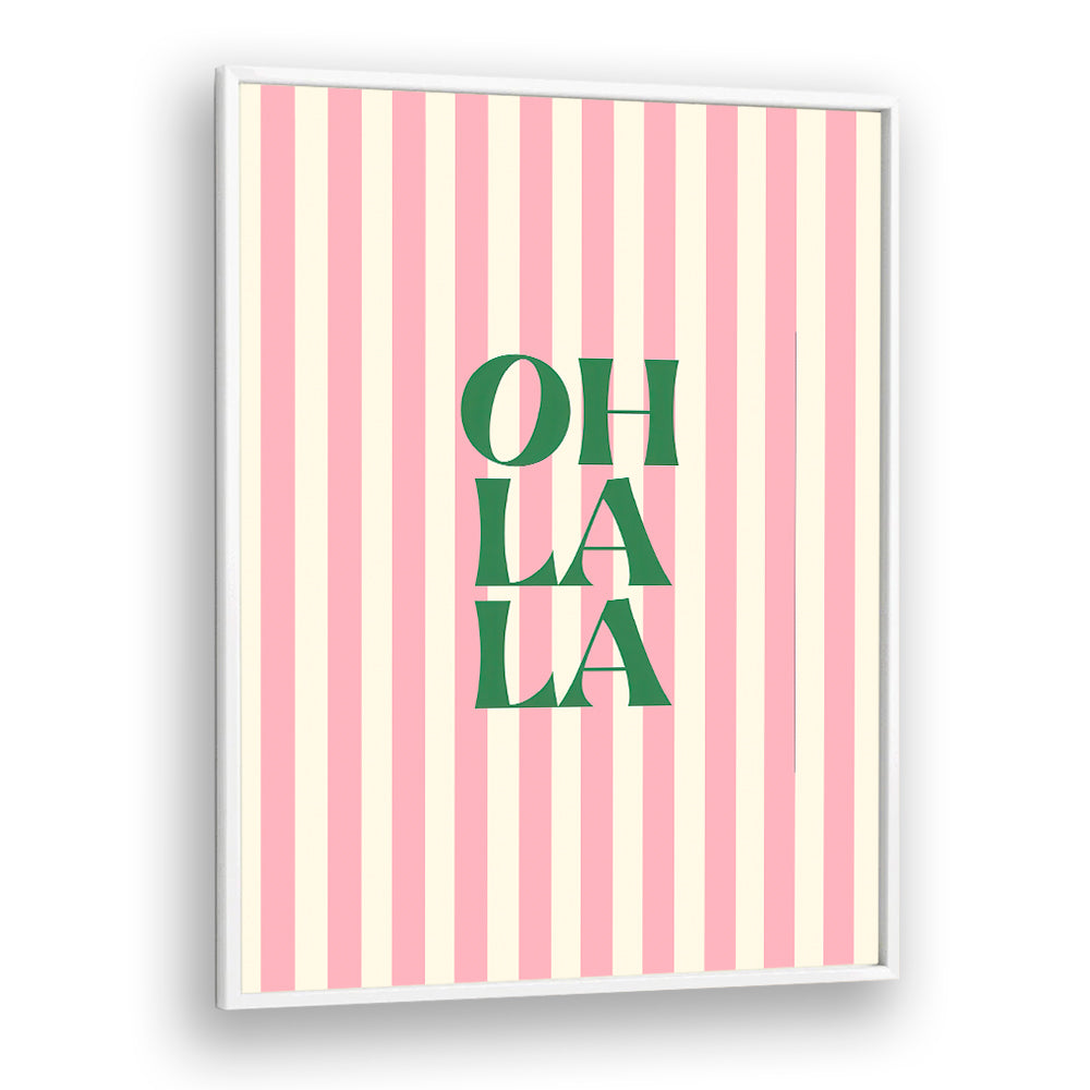 OH LA LA PINK STRIPES