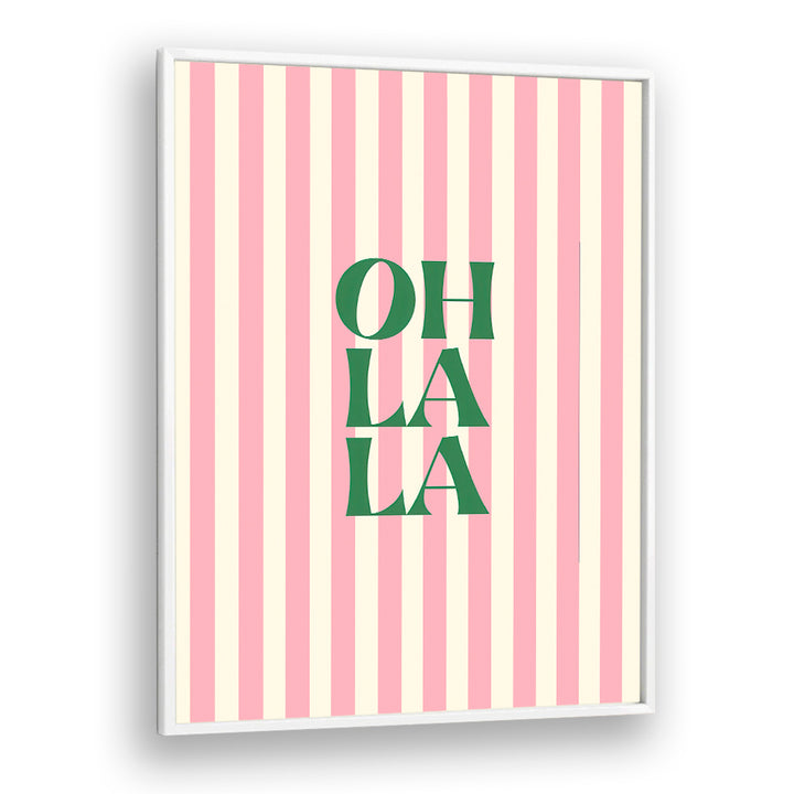 OH LA LA PINK STRIPES
