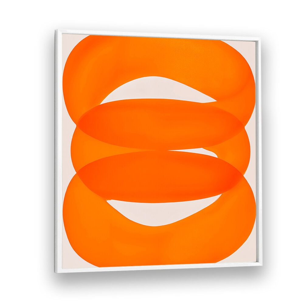 ORANGE III , LINE ART PAINTINGS