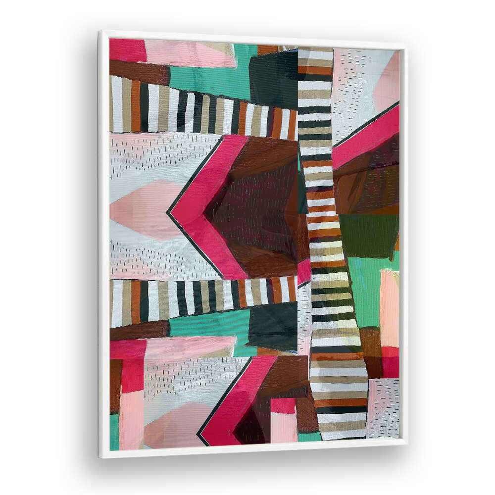Vibrant colors and intricate designs define the OTHER STORIES IX, ABSTRACT PAINTINGS collection, enhancing any space.