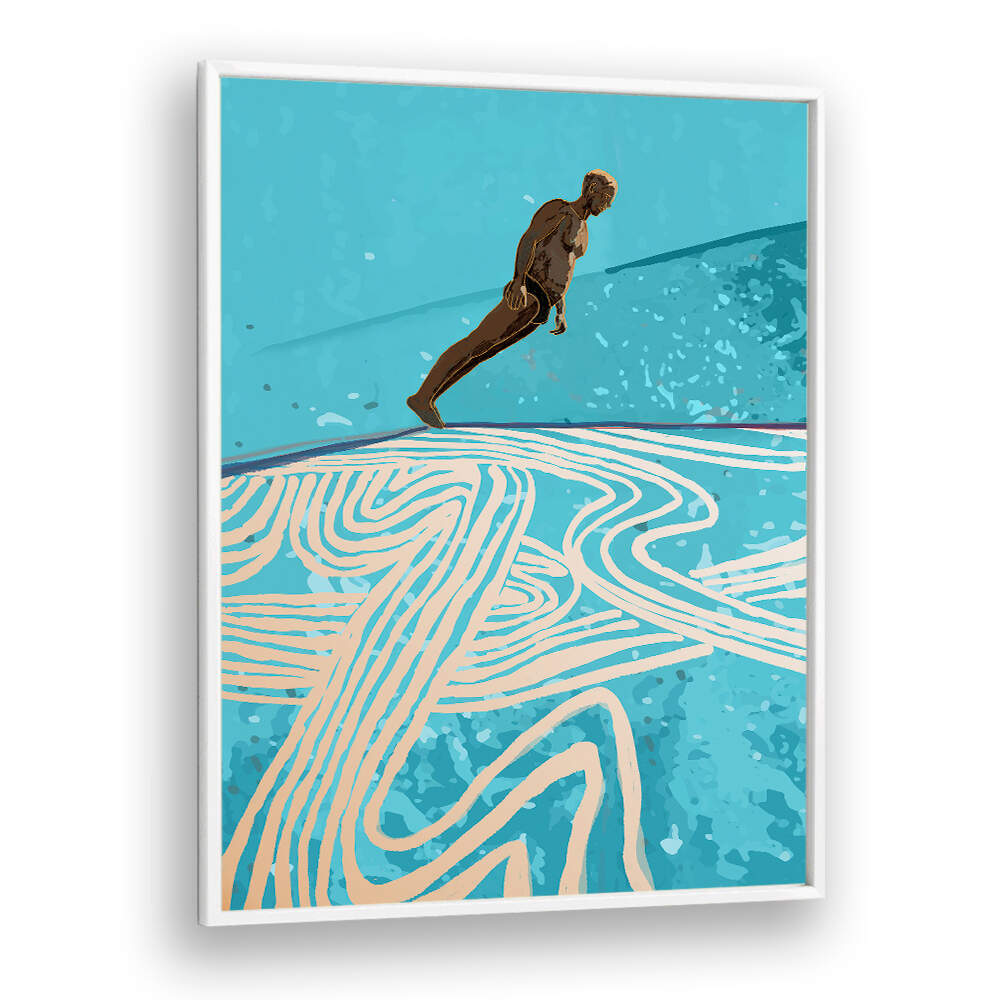 POOL NO I , SURREAL ART PRINTS