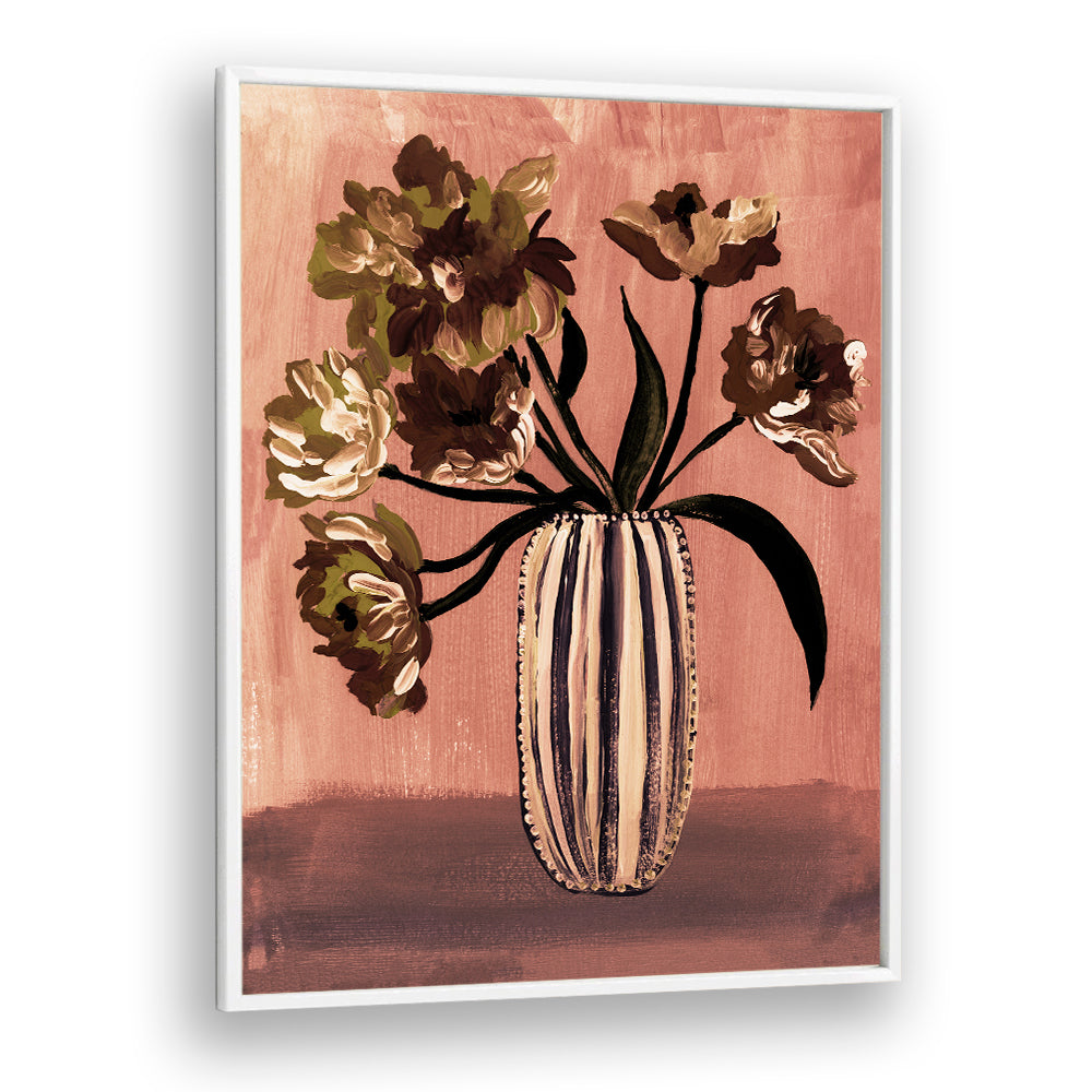 PAINTED FLORAL VASE