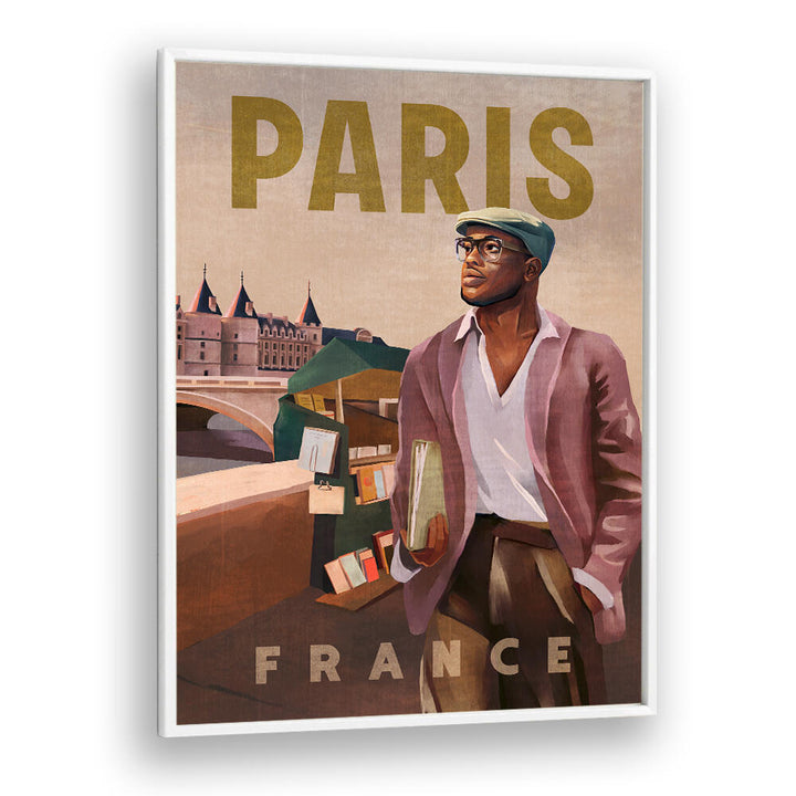 PARIS FRANCE VINTAGE , VINTAGE TRAVEL POSTERS