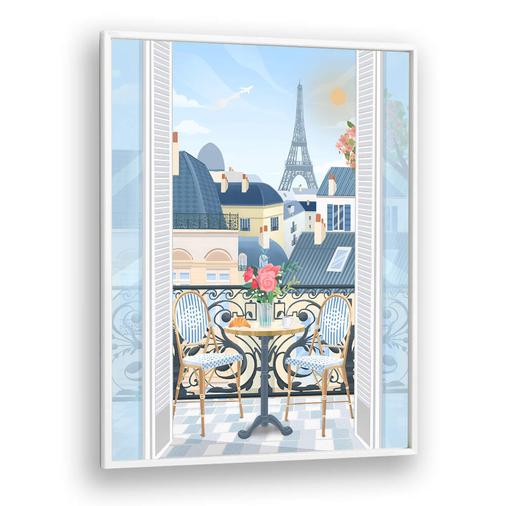 PARIS TERRACE , TRAVEL POSTERS