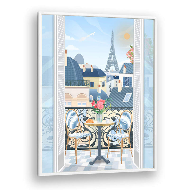 PARIS TERRACE , TRAVEL POSTERS