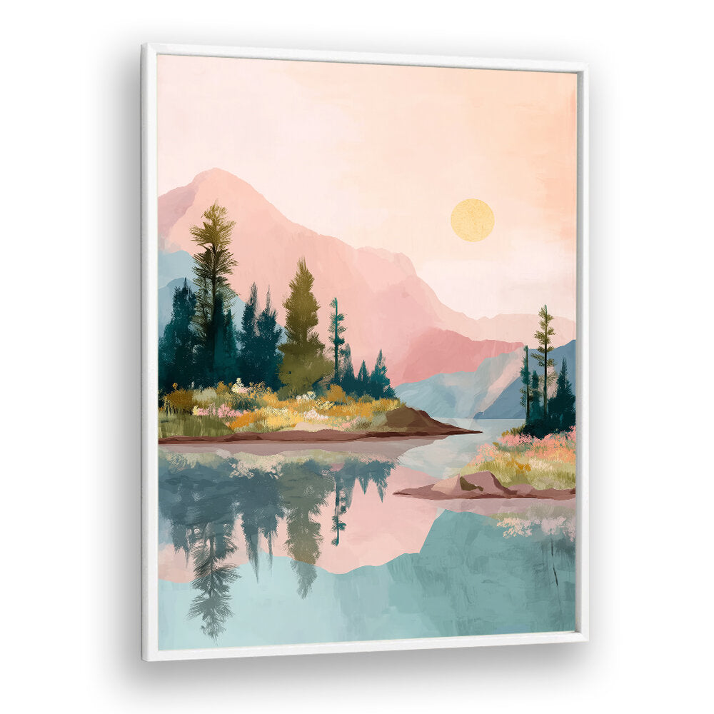 PASTEL MODERN LAKE