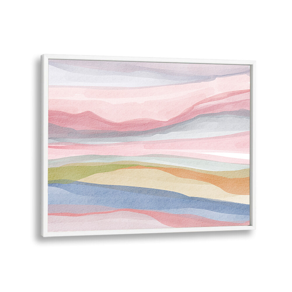 PASTEL WATERCOLOUR LANDSCAPE