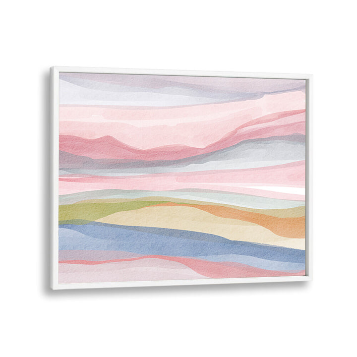 PASTEL WATERCOLOUR LANDSCAPE