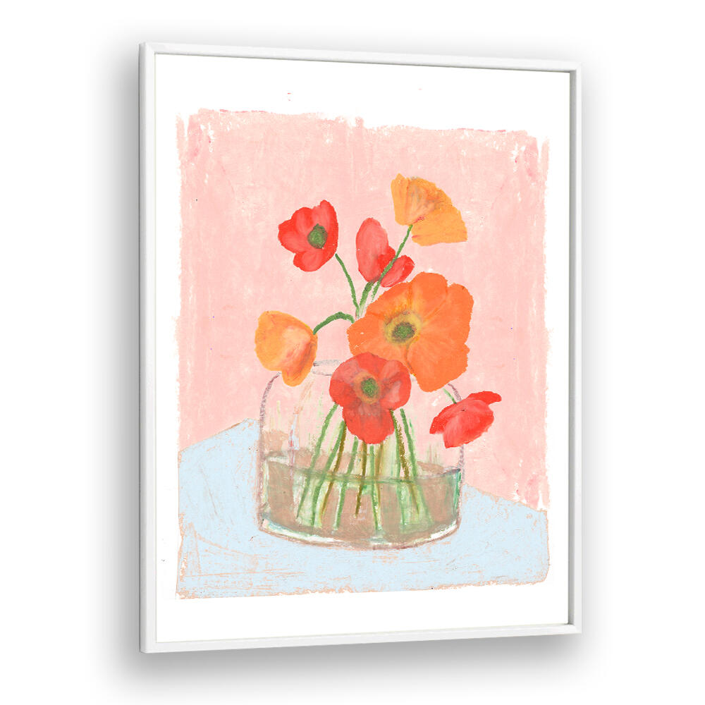 PASTEL FLOWERS , FLORAL FLOWER PAINTINGS