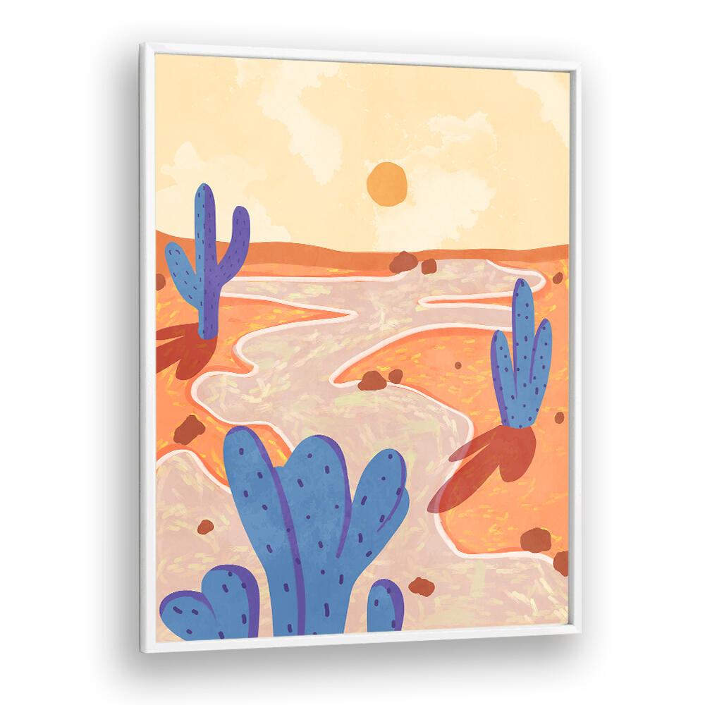 PATH THROUGH THE PAINTED DESERT , LANDSCAPE PAINTINGS