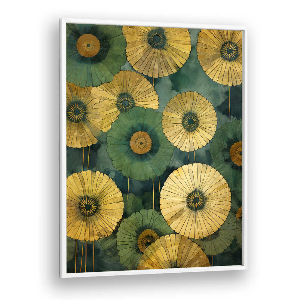 POPPIES I , FLORAL FLOWER PAINTINGS
