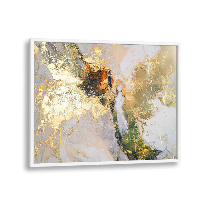 POPPIES ART ILLUSTRATION II , ABSTRACT PAINTINGS