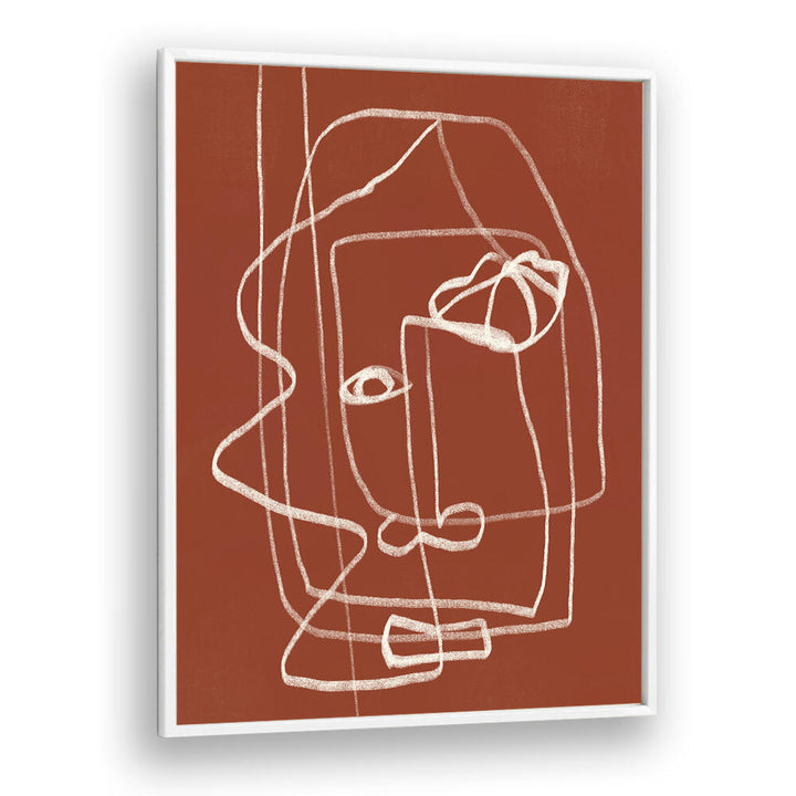 PORTRAIT TERRACOTTA , LINE ART PAINTINGS