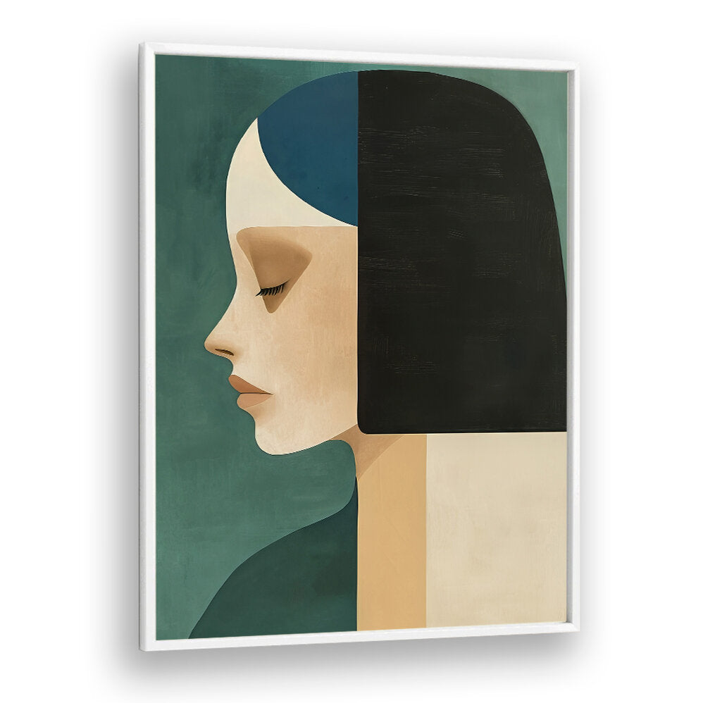 POSTER MINIMALIST PORTRAIT II , PORTRAITS & FIGURATIVE ILLUSTRATIONS