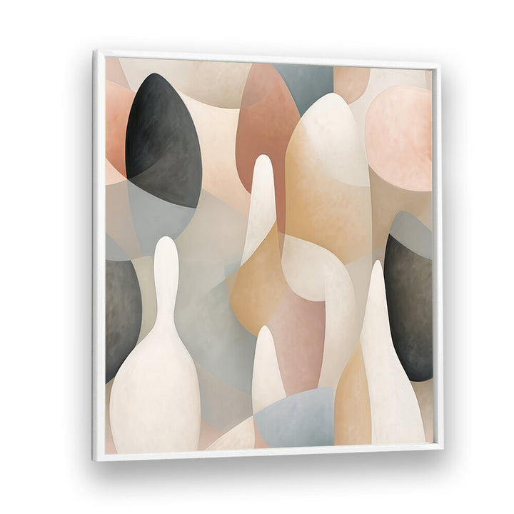 POSTER VERTICAL GEO I , ORGANIC FORMS