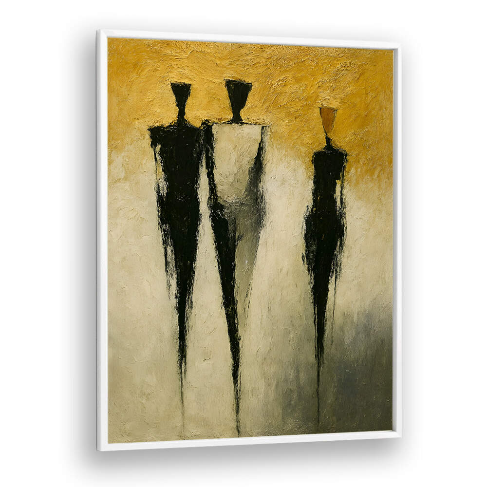 PROCESSION OF SHADES , EXPRESSIONISM PAINTINGS