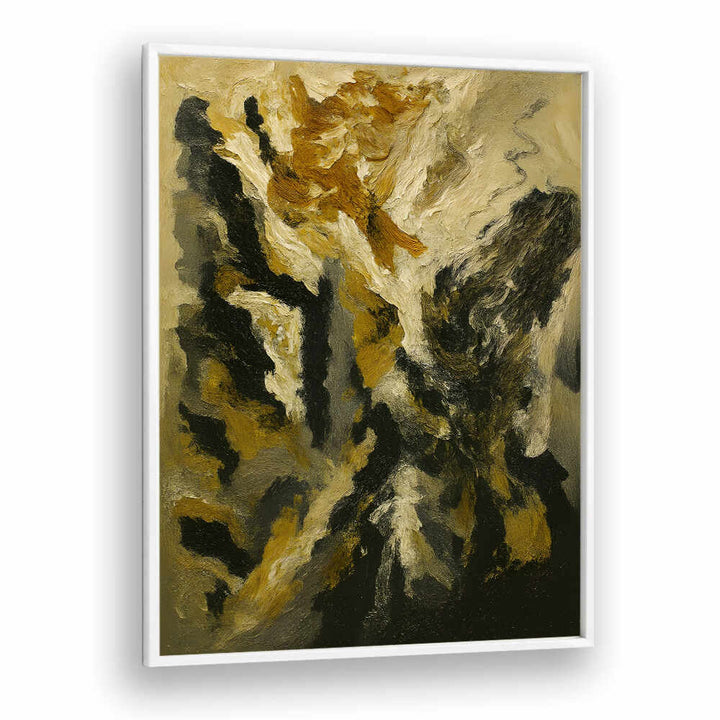 PROFILE OF SILENCE , EXPRESSIONISM PAINTINGS