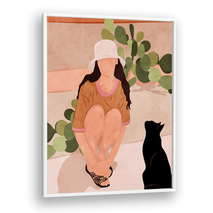 QUIET AFTERNOON , PORTRAITS & FIGURATIVE ILLUSTRATIONS