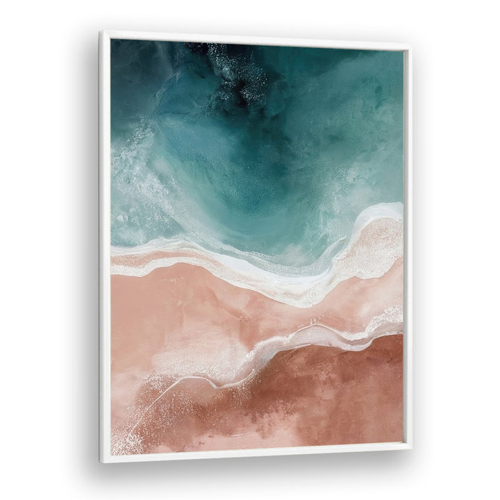Transform your space with QUIET SANDS AND GENTLE WAVES, ABSTRACT PAINTINGS, capturing serene coastal beauty.