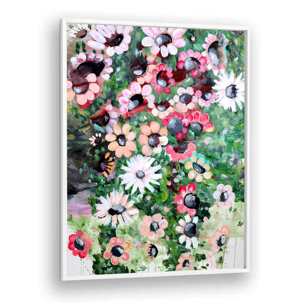 RADIANT BLOSSOMS , FLORAL FLOWER PAINTINGS