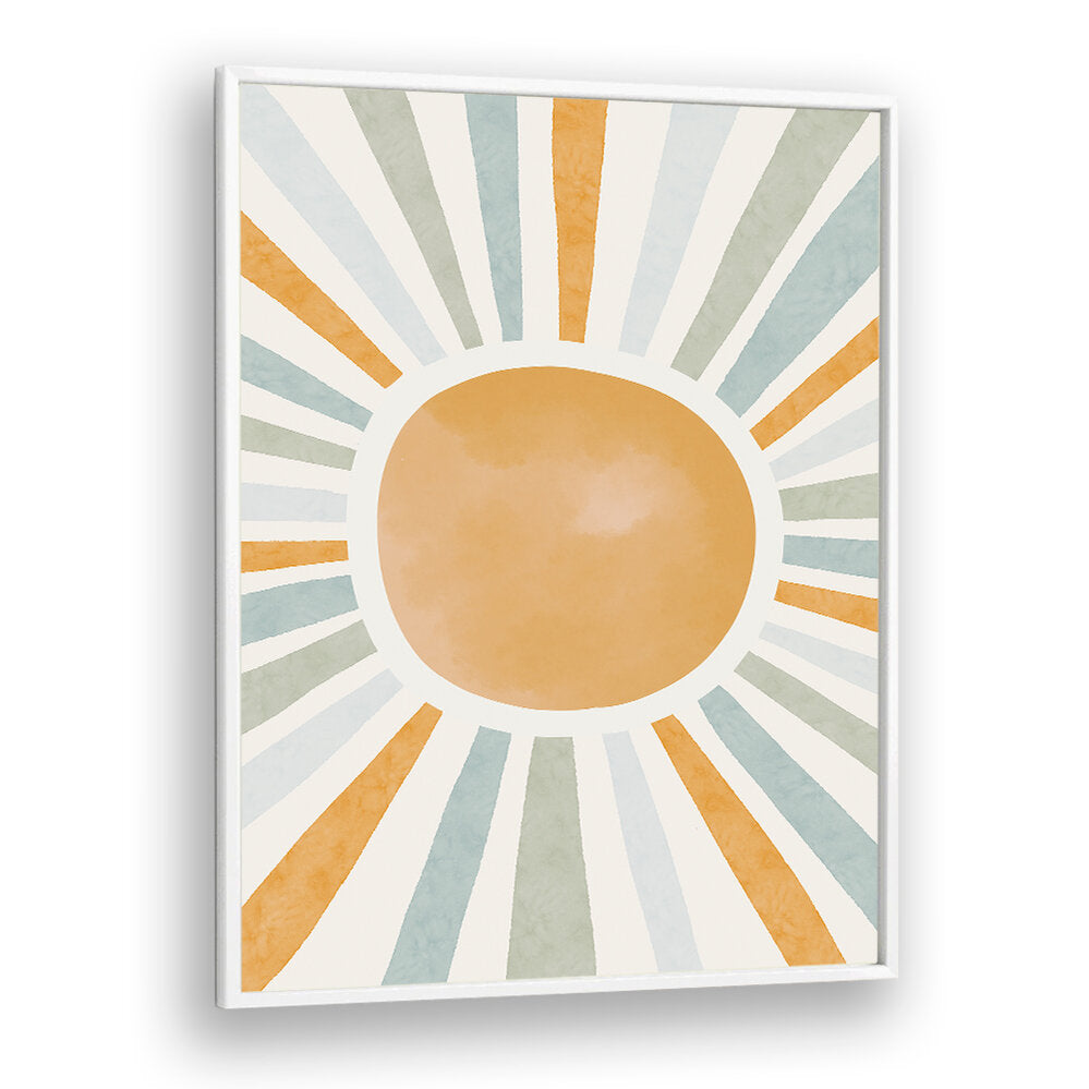 RADIANT SUNBURST , KIDS ROOM PAINTINGS