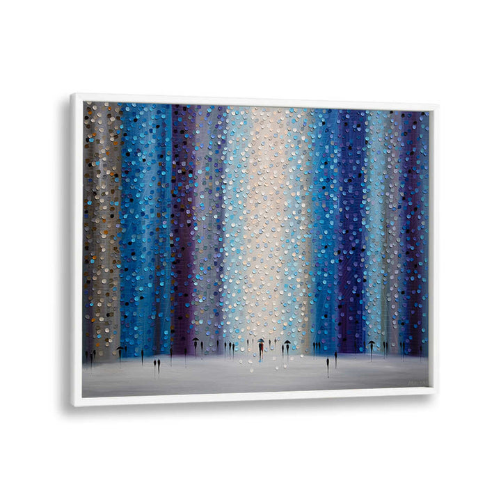 RAINY CITY FOR US , MODERN IMPRESSIONISM PAINTINGS