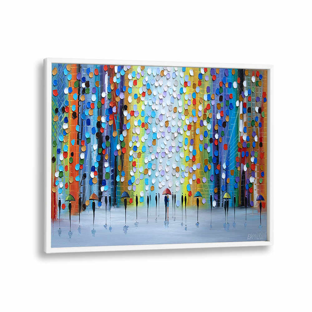 RAINY FANTASY , MODERN IMPRESSIONISM PAINTINGS