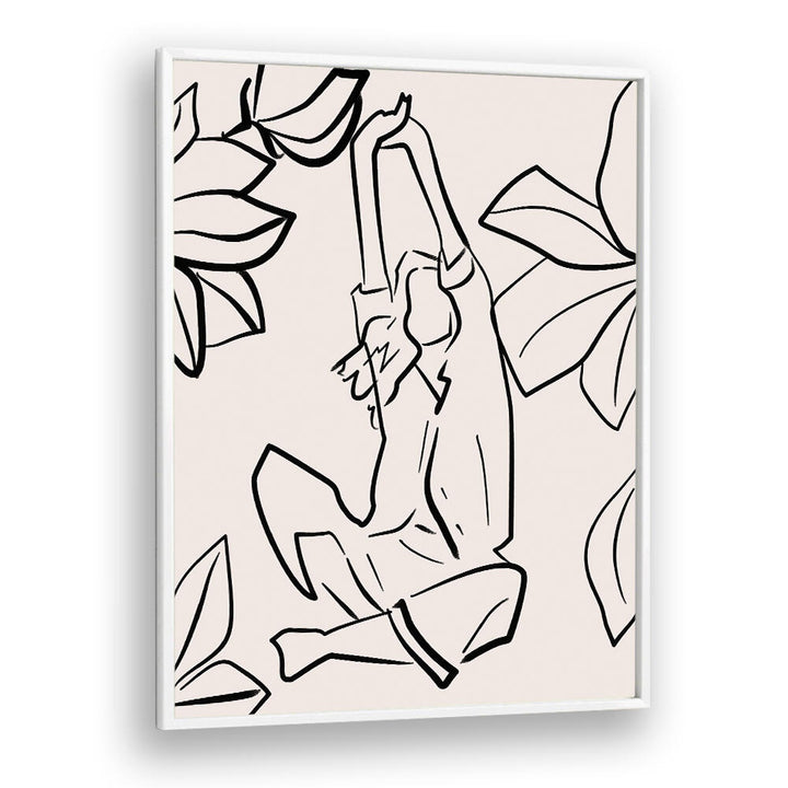 REACHING SERENITY , LINE ART PAINTINGS