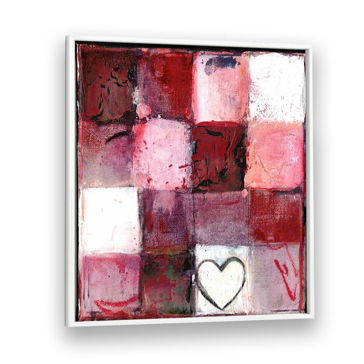 RED CHECKERED HEART