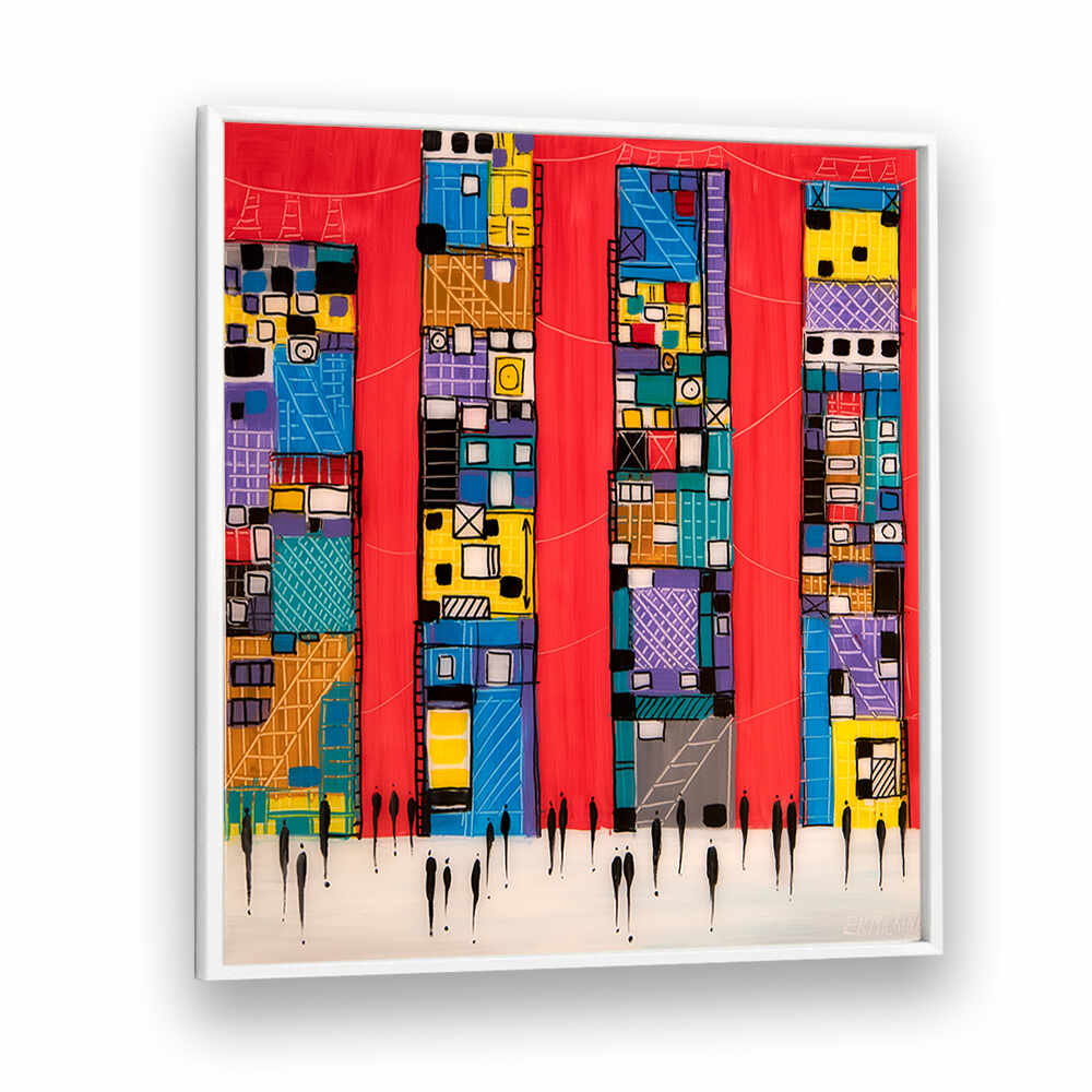 RED SKY , MODERN IMPRESSIONISM PAINTINGS