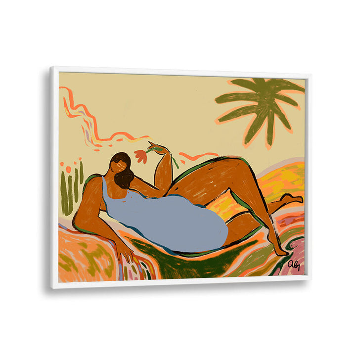 REST AND RELAX , PORTRAITS & FIGURATIVE ILLUSTRATIONS