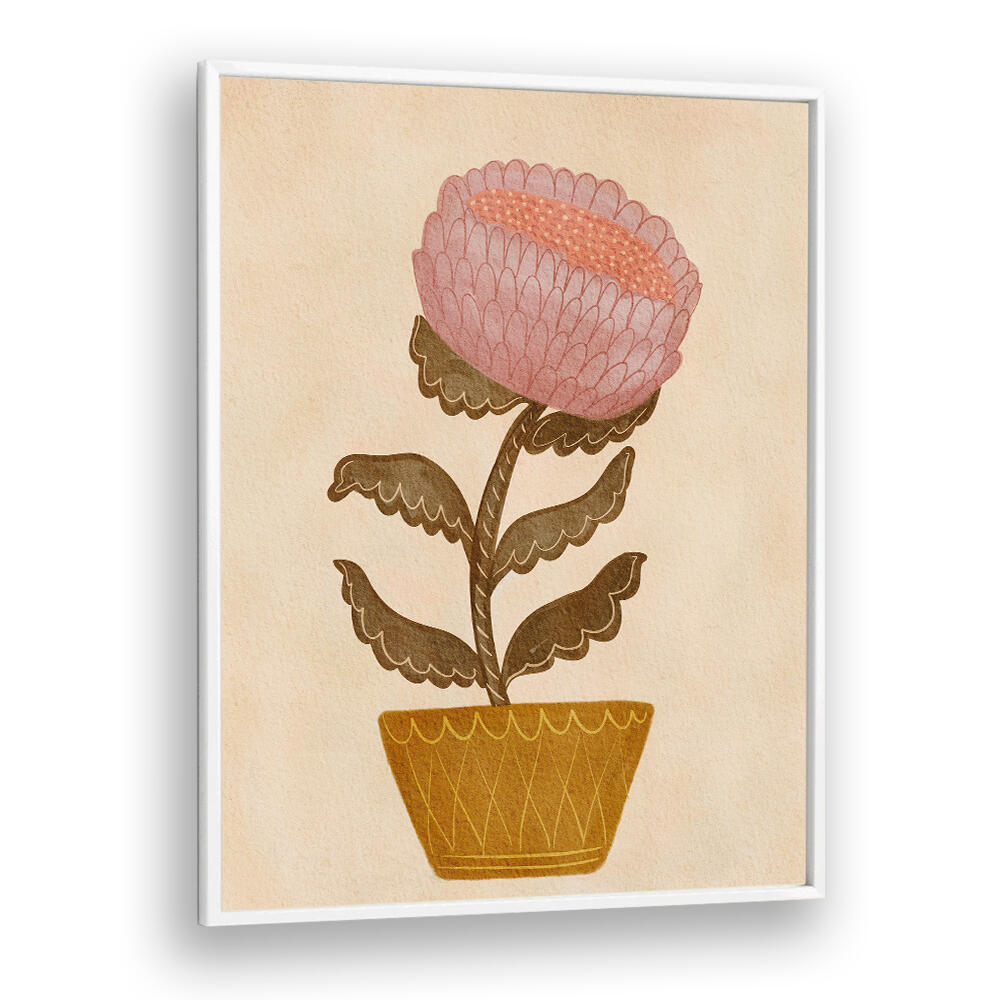RUSTED POTTED FLOWER