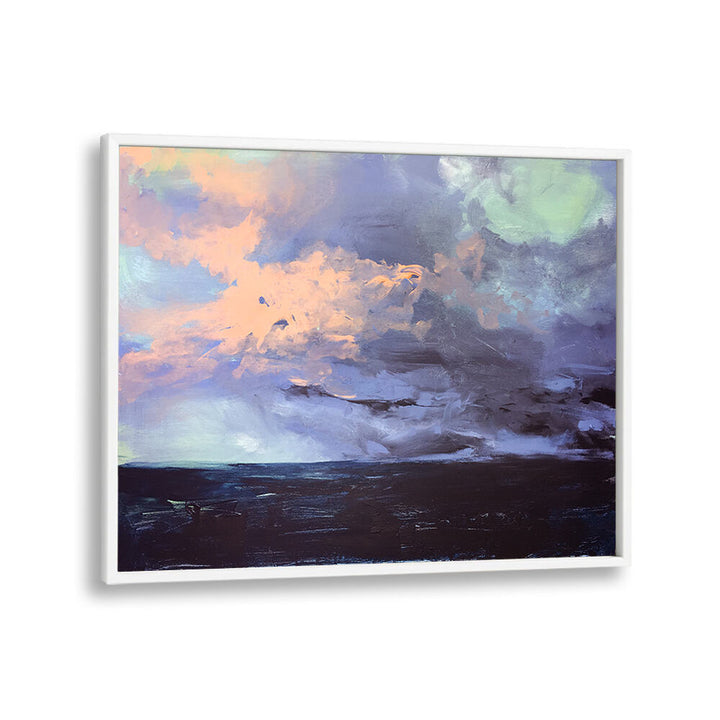 SAIL THROUGH THE STORM , LANDSCAPE PAINTINGS