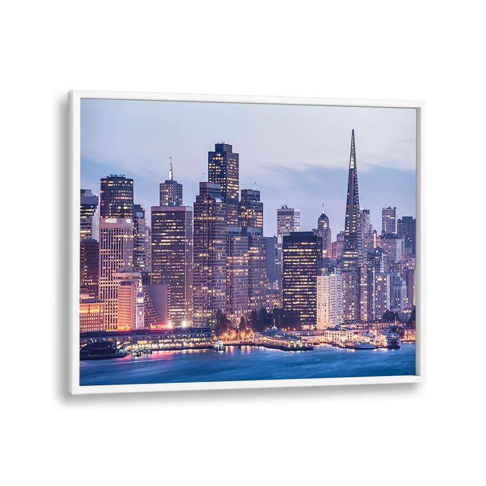 SAN FRANCISCO SKYLINE BY STEFAN HEFELE , LANDSCAPE PHOTO PRINTS