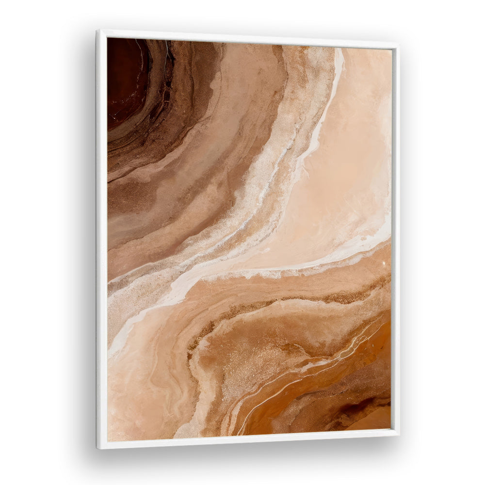 SANDSTONE IN BROWN HUES, ABSTRACT PAINTINGS showcase rich browns, adding natural elegance to your home décor.