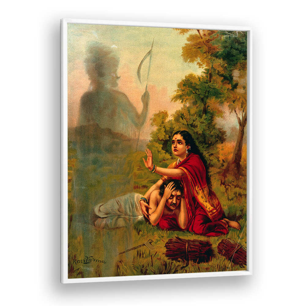 SAVITRI PLEADING WITH YAMA FOR HER HUSBAND