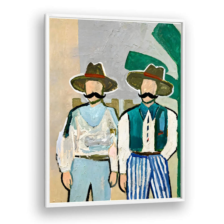 SIDE BY SIDE , PORTRAITS & FIGURATIVE ILLUSTRATIONS