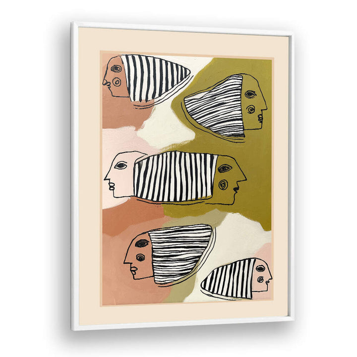 SILENT TRAVELERS , ABSTRACT PAINTINGS