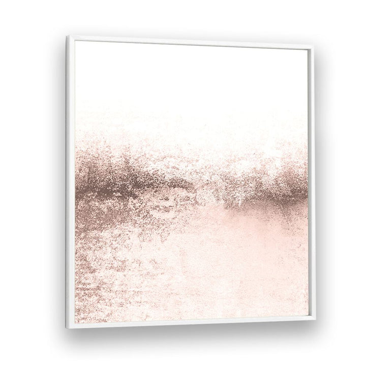 Snowdreamer Light Blush, abstract paintings showcasing a soft blush hue, perfect for elevating your bedroom decor.