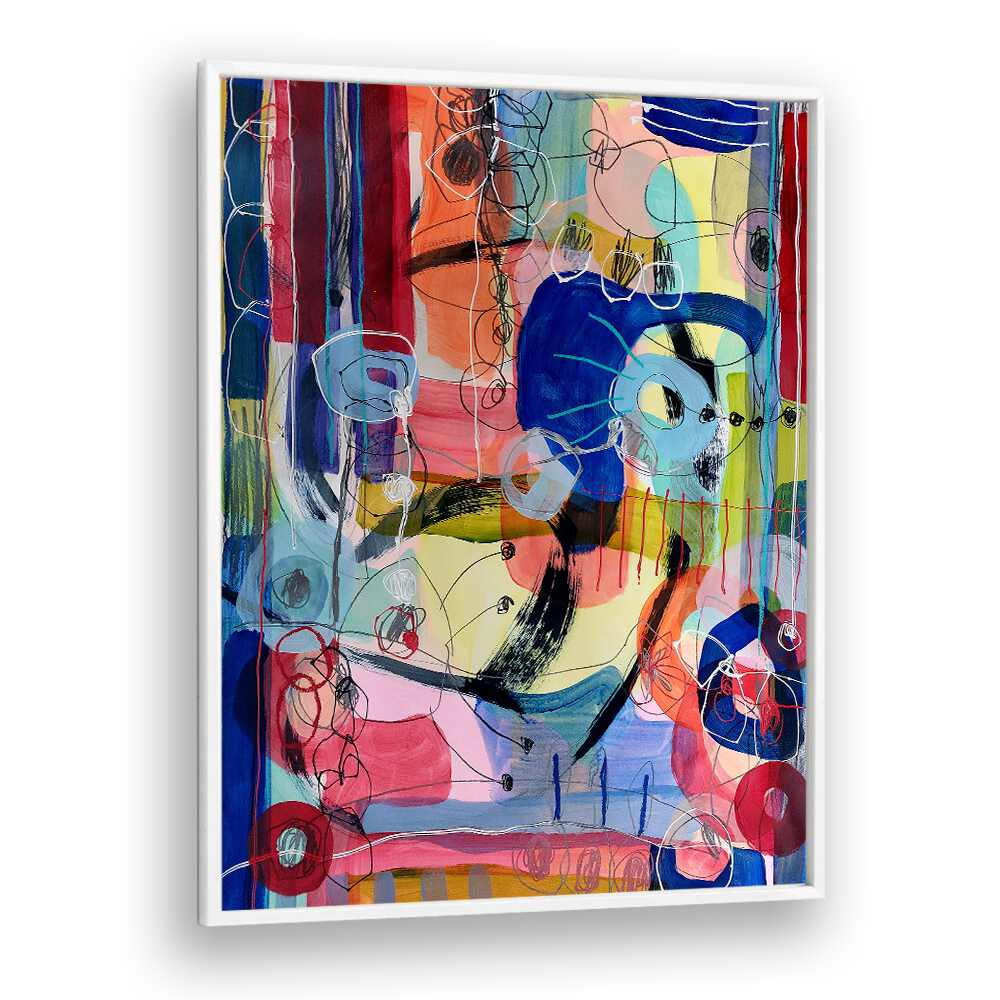 Vibrant SPIDER ATTACK, ABSTRACT PAINTINGS featuring bold strokes, ideal for modern decor and artistic expression.