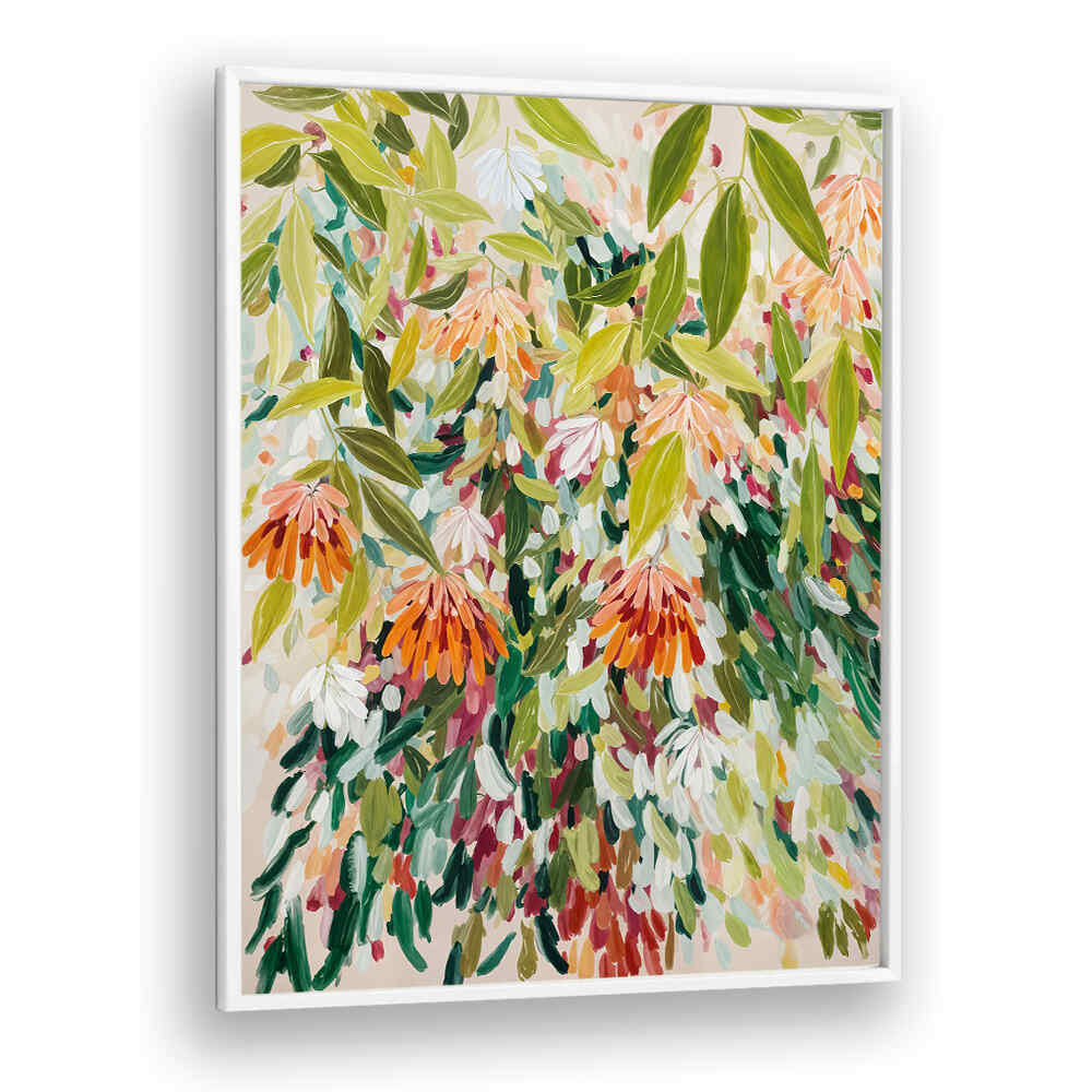 SPRING SONG , FLORAL FLOWER PAINTINGS