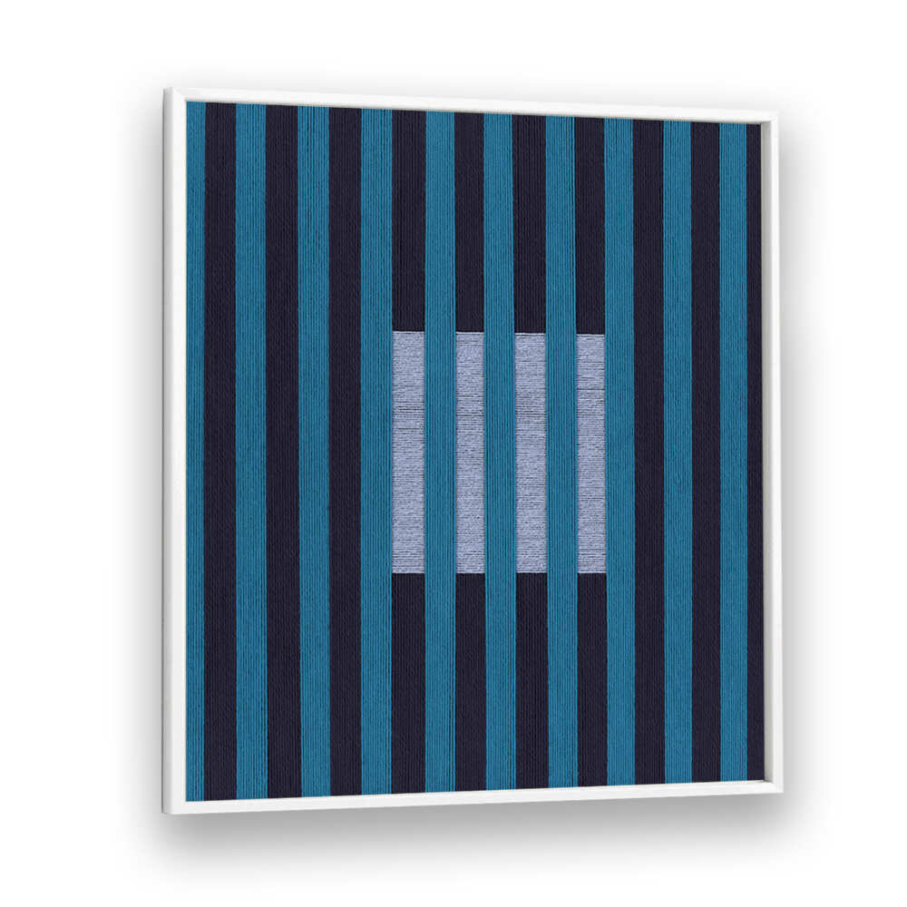 LAGOON BLUE XIV , GEOMETRIC ART PRINTS