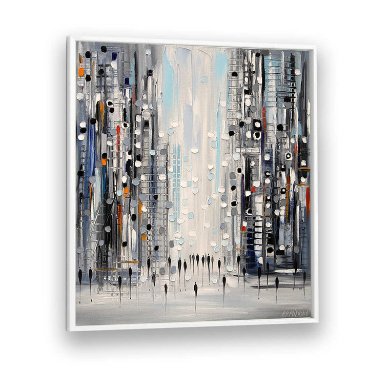 STREET LIFE , MODERN IMPRESSIONISM PAINTINGS